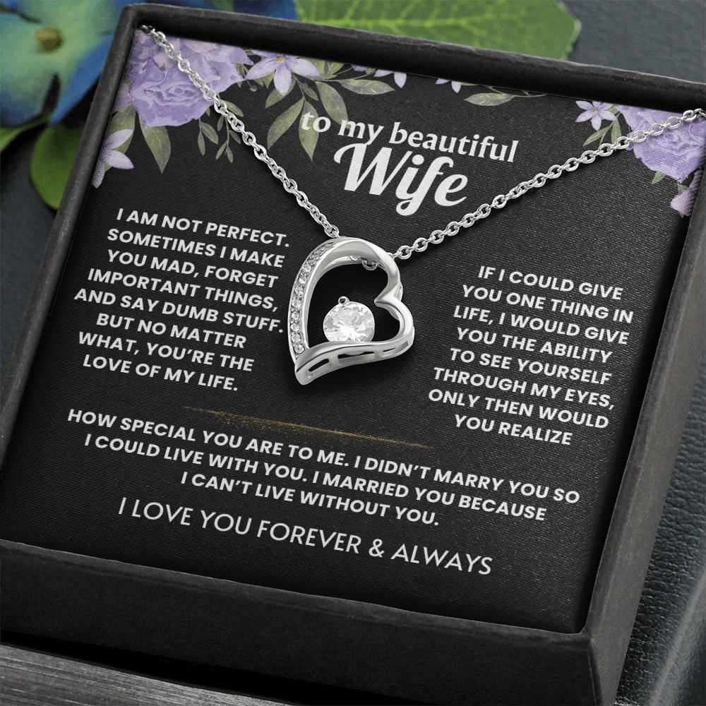 Necklace For My Beautiful Wife - Valentine's Day Special