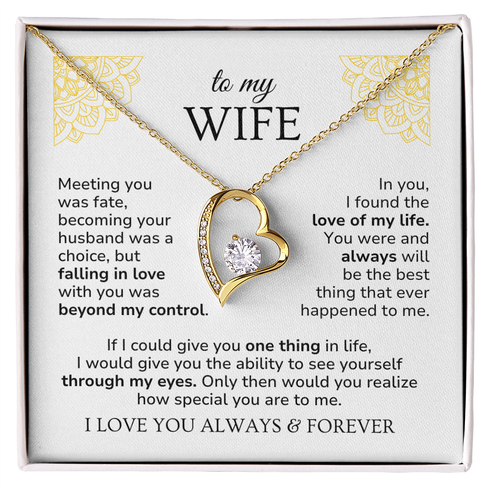 Necklace For Wife - I found the love of my life