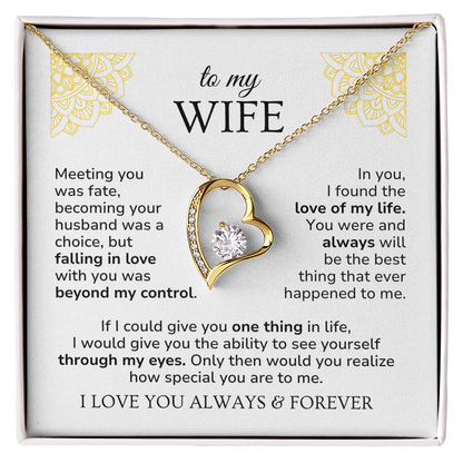 Necklace For Wife - I found the love of my life
