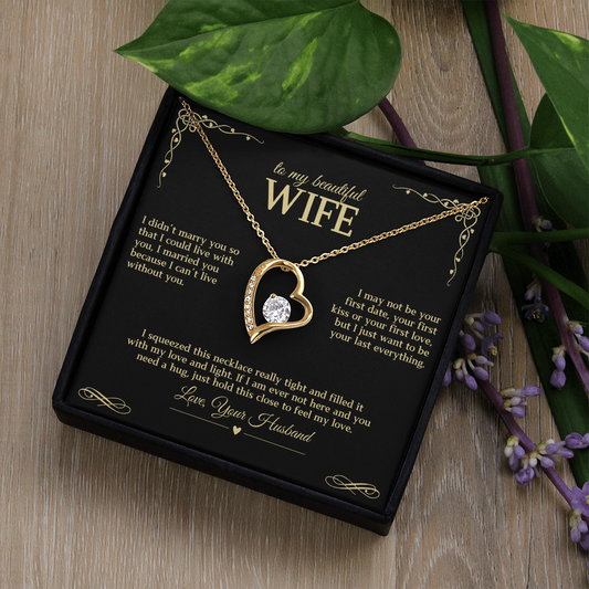 (Almost Sold Out) I just want to be your last everything - Necklace For Wife