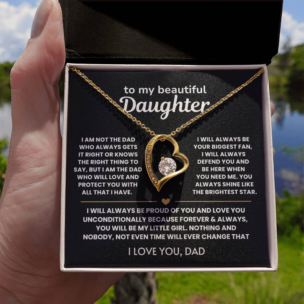 To My Beautiful Daughter - Necklace from Dad