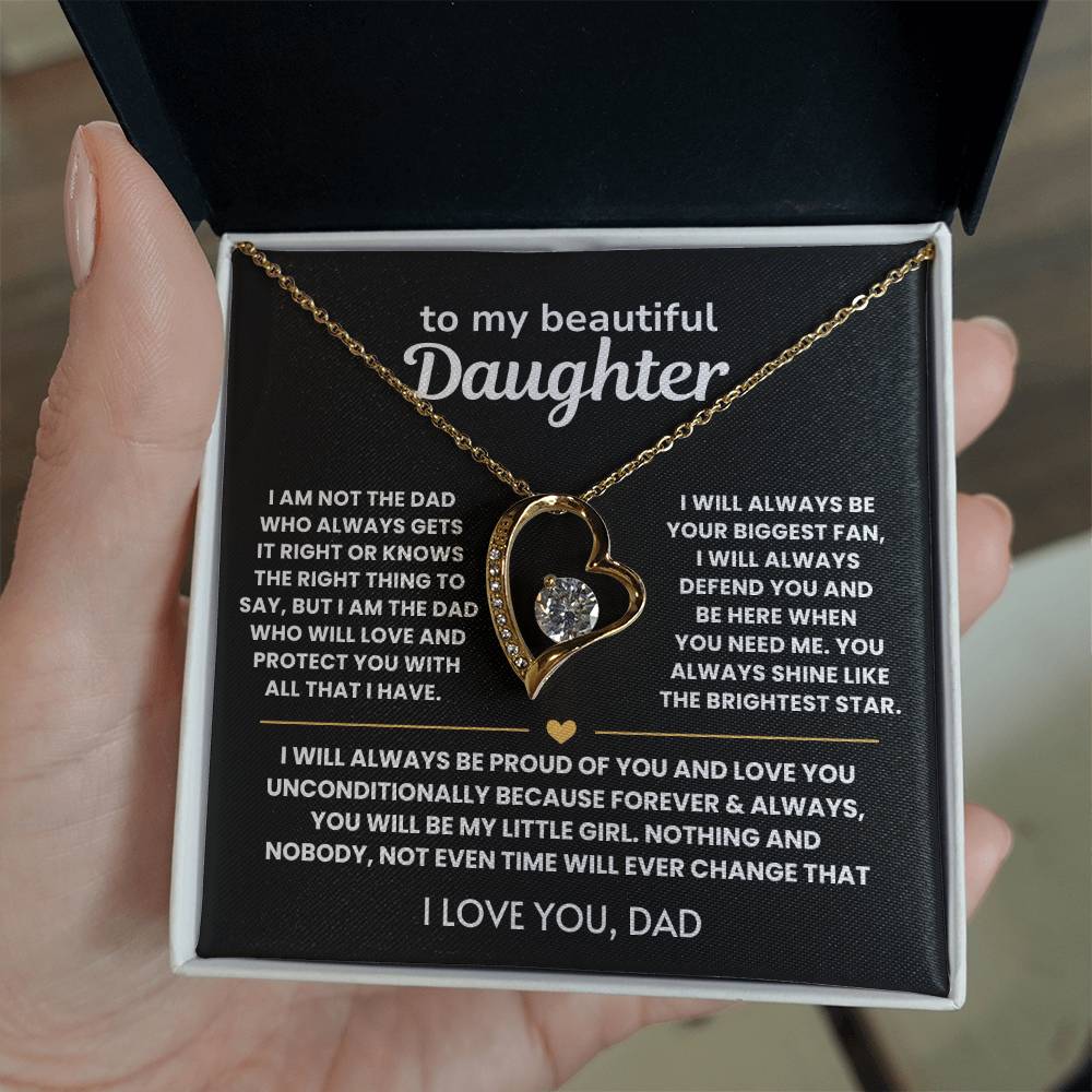 To My Beautiful Daughter - Necklace from Dad