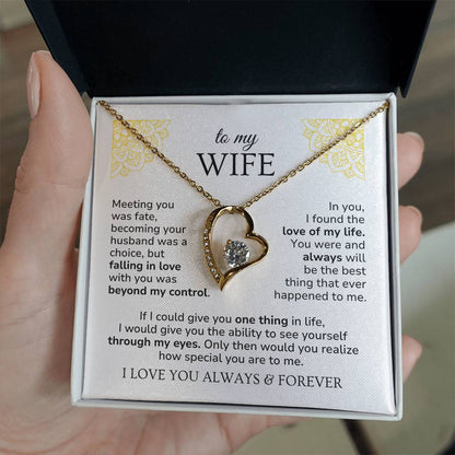 Necklace For Wife - I found the love of my life