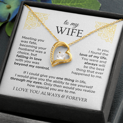 Necklace For Wife - I found the love of my life