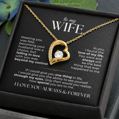 To My Wife - Love Of My Life Necklace